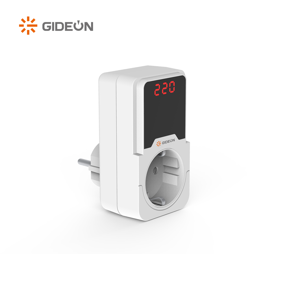 GD-V099德国插头230V电压保护器自动过电压和底电压保护器用于家庭使用