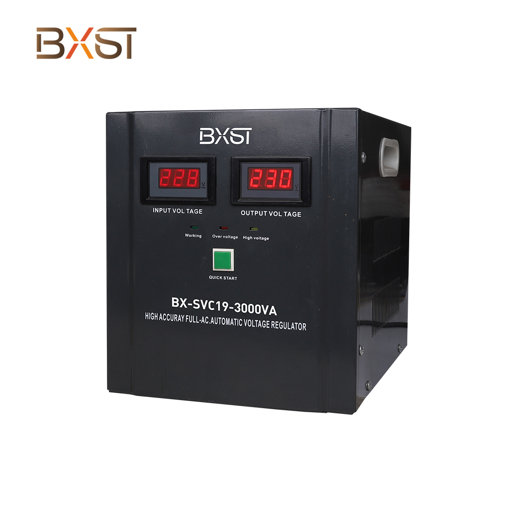 BXST数字交流稳定的小电压调节器稳定器SVC19-3000VA