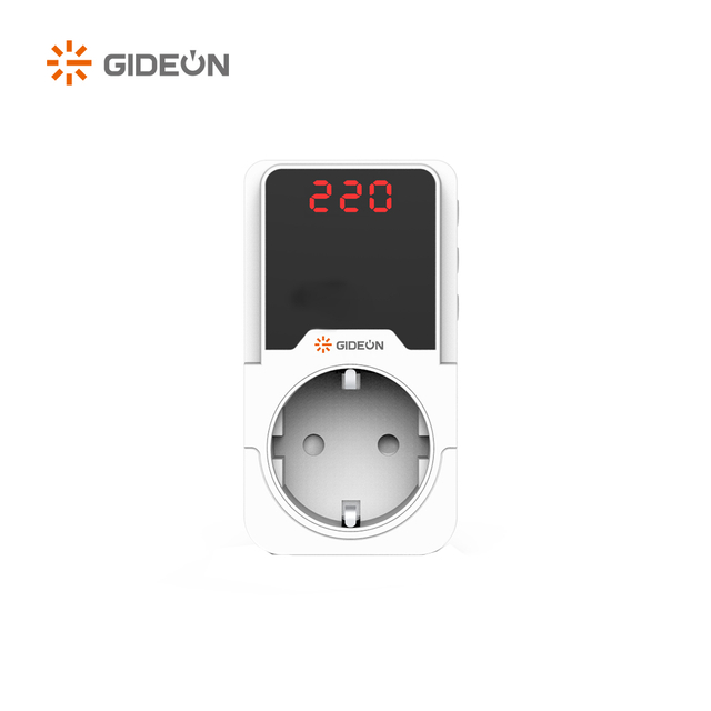 GD-V099德国插头230V电压保护器自动过电压和底电压保护器用于家庭使用