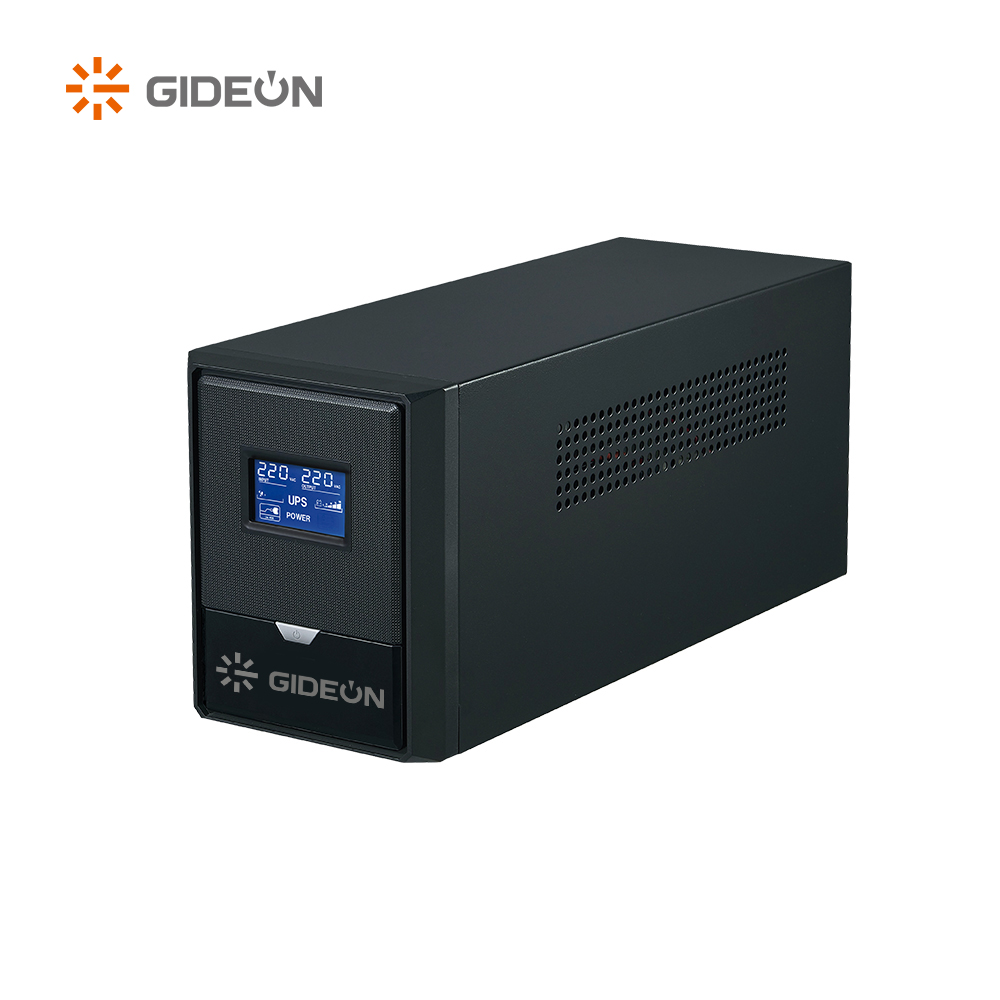 GD-UP-08 12V 电池 2000VA 1200W 办公家用自动模拟正弦波 UPS