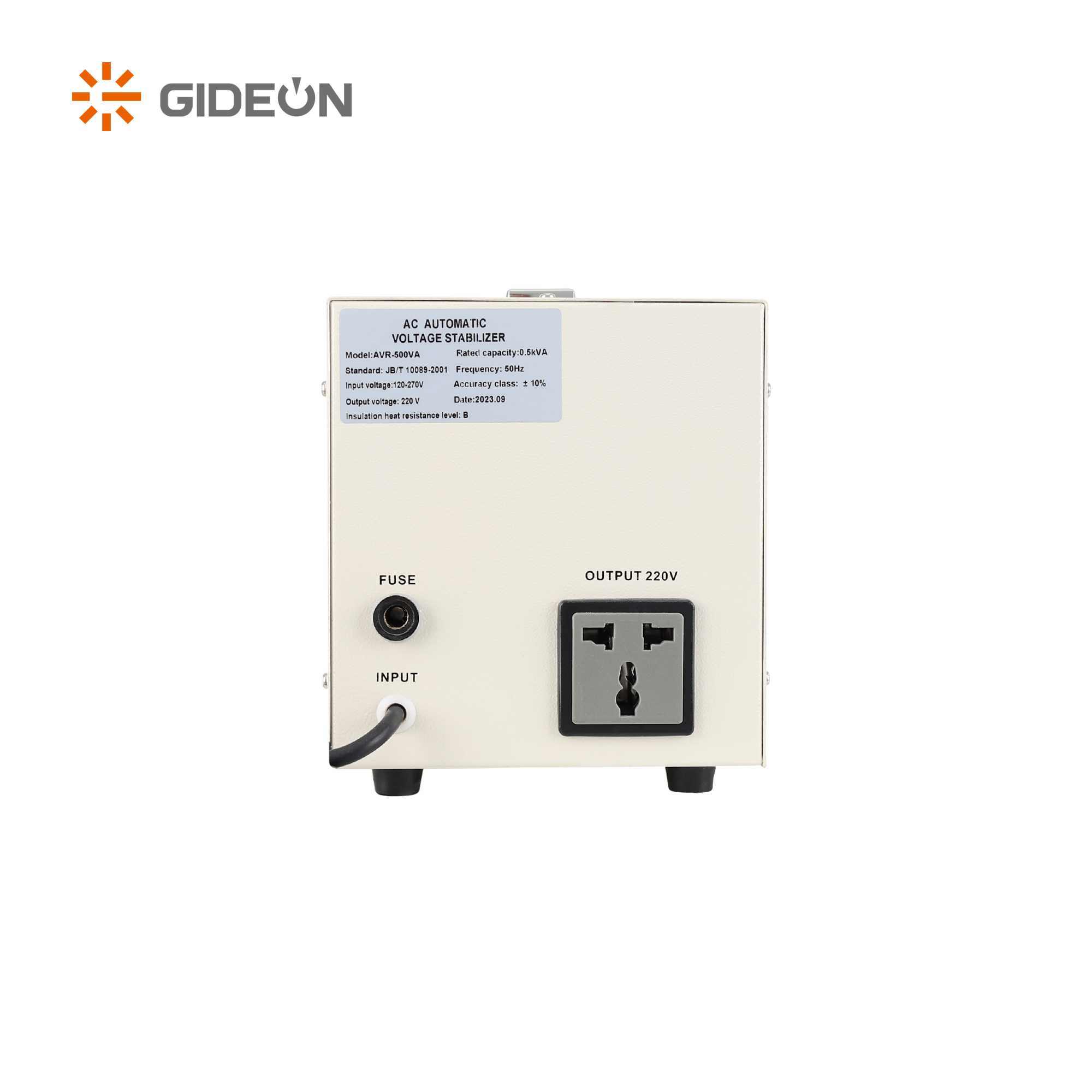 GD-AVR27 500VA-10000VA桌面Relay类型电压稳定器带LED显示器