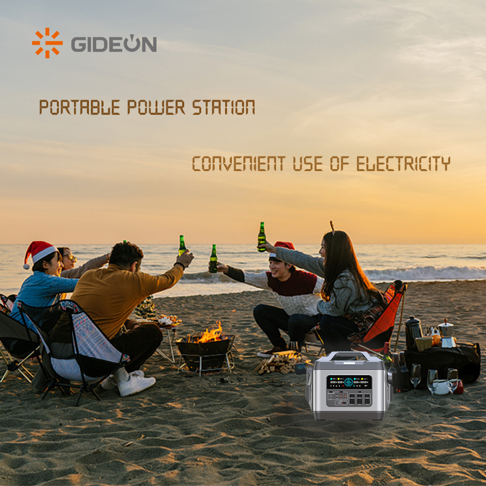 GD-SS020 2200W/3000W Sine Wave Protable Power Station用于户外活动