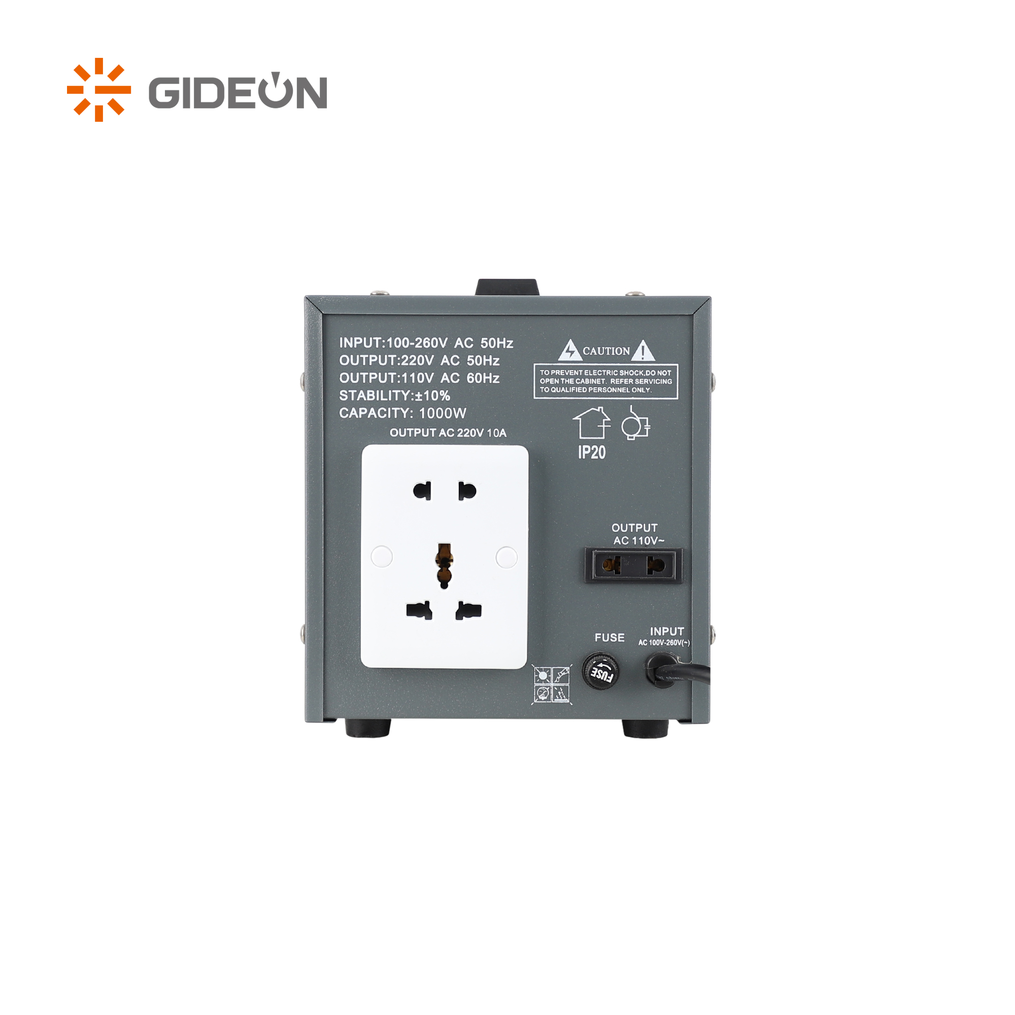 GD-AVR18 500VA/1000VA/1500VA/2000VA稳定电压稳定剂，带通用标准插头稳定器用于家庭用途