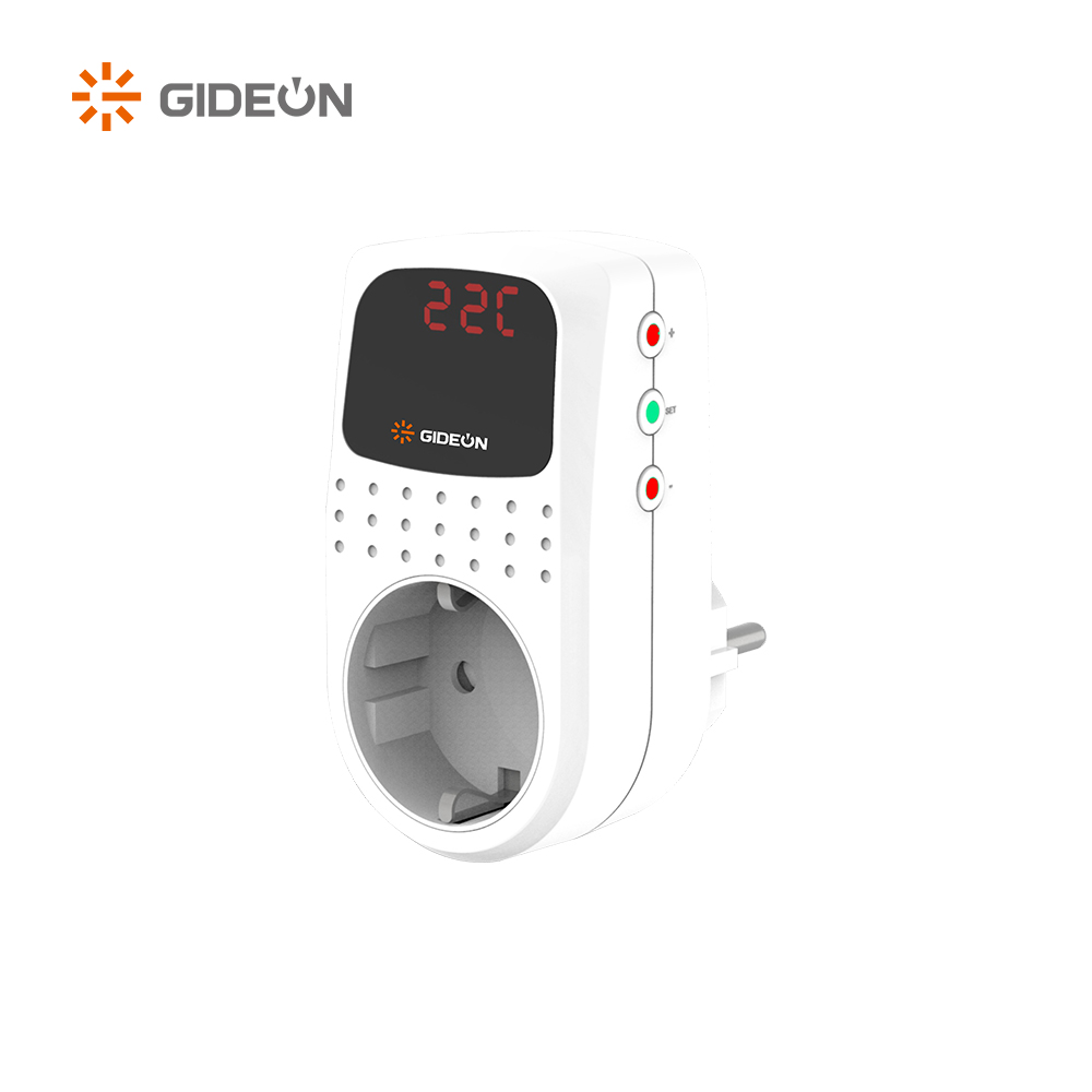 GD-V098-G家用电压保护器，带有德国标准用于电视冰箱的家居用途
