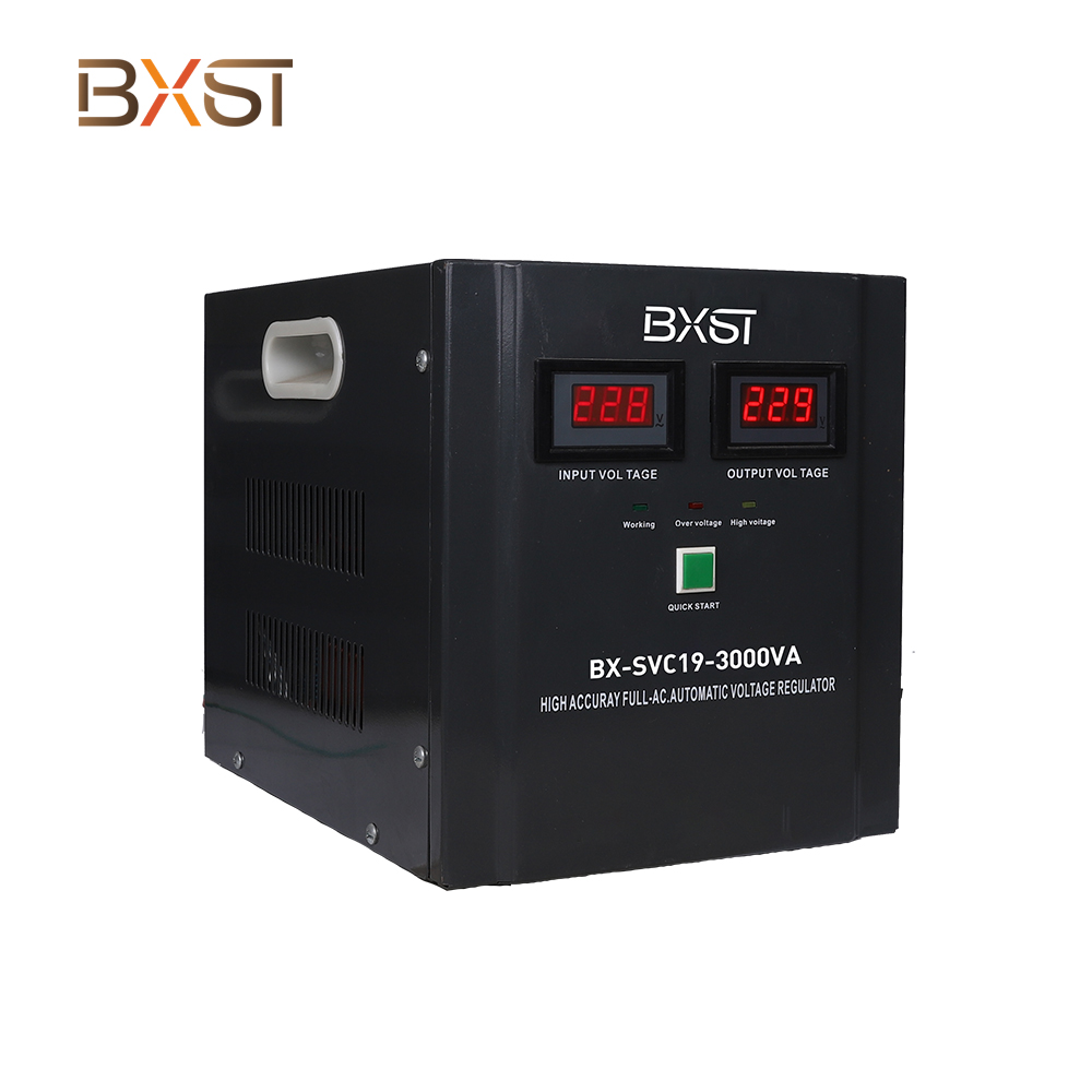 BXST数字交流稳定的小电压调节器稳定器SVC19-3000VA