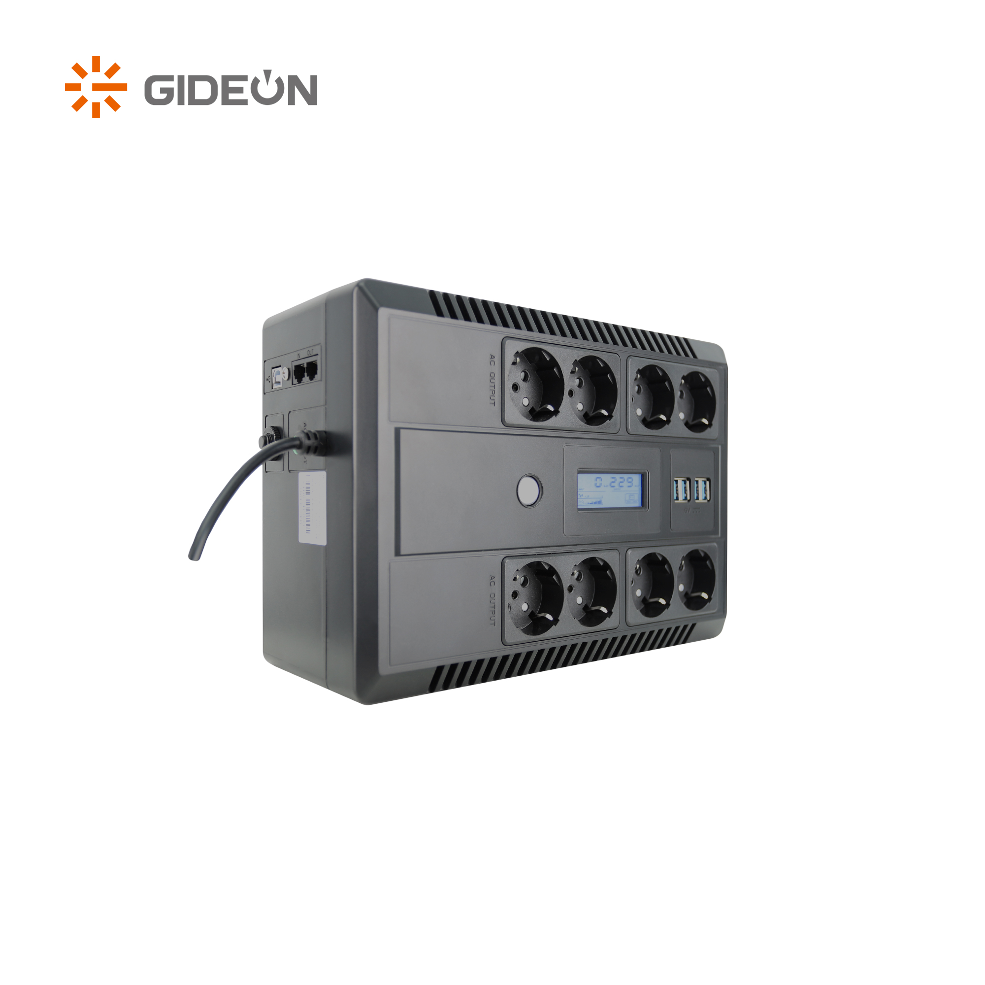 GD-UP01-G 450VA-1000VA AC UPS带LCD显示器 